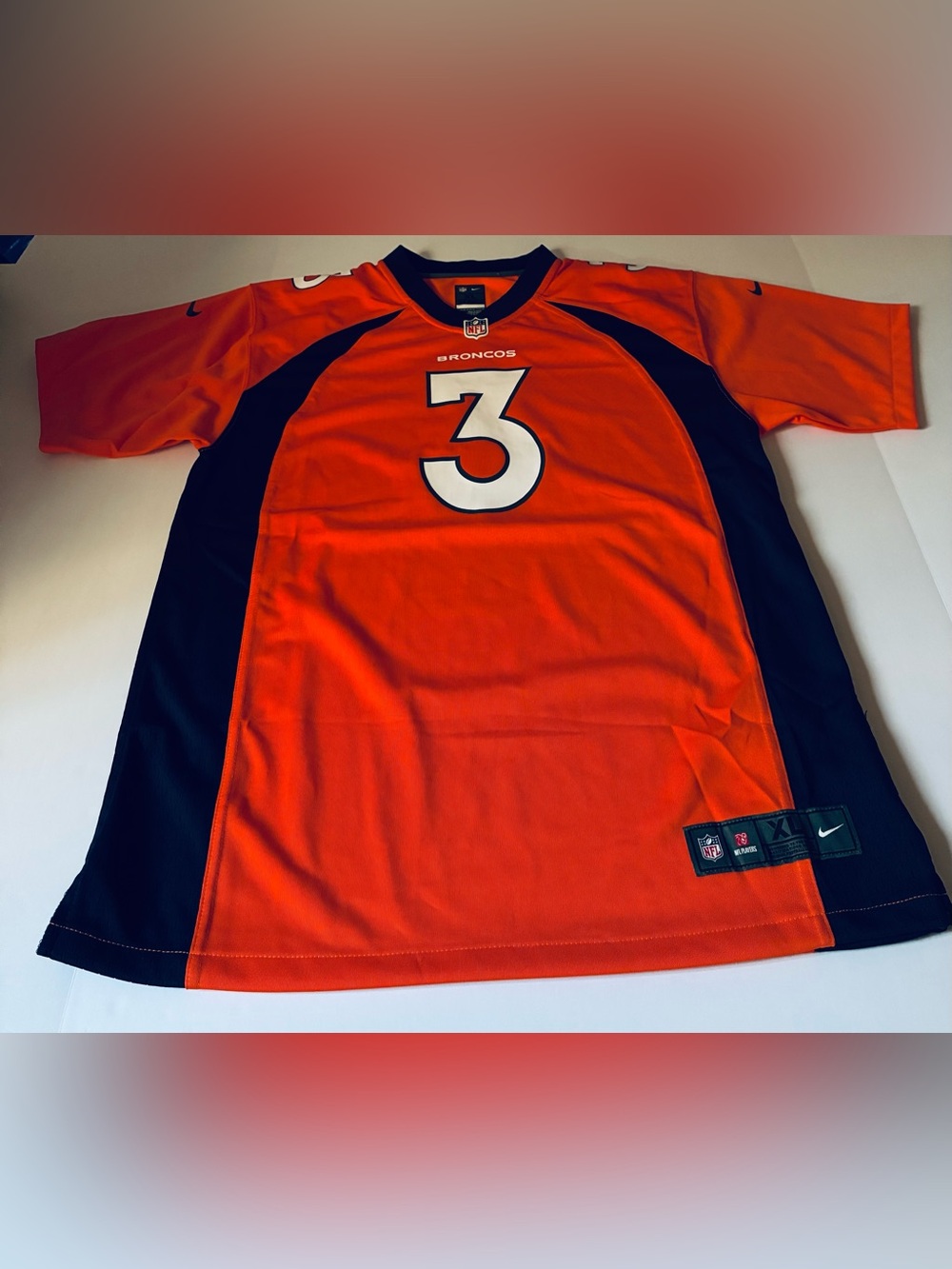 Nike Kids Denver Broncos Orange & Navy #3 Wilson